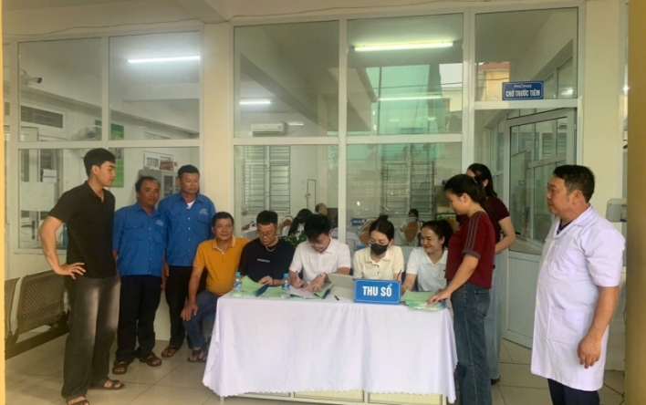 CĐCS Công ty CP Cấp nước Hà Tĩnh: Phối hợp tổ chức khám...